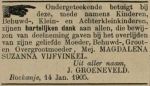 Vijfvinkel Magdalena Susanna 1822-1905 NBC-15-01-1905 (dankbetuiging).jpg